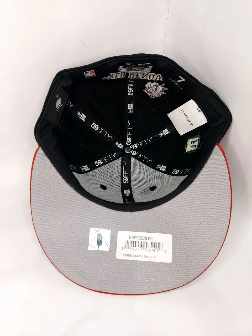Boné Miami heat - New era - 59fifty - low profile - Nba - ?  - Foto 5