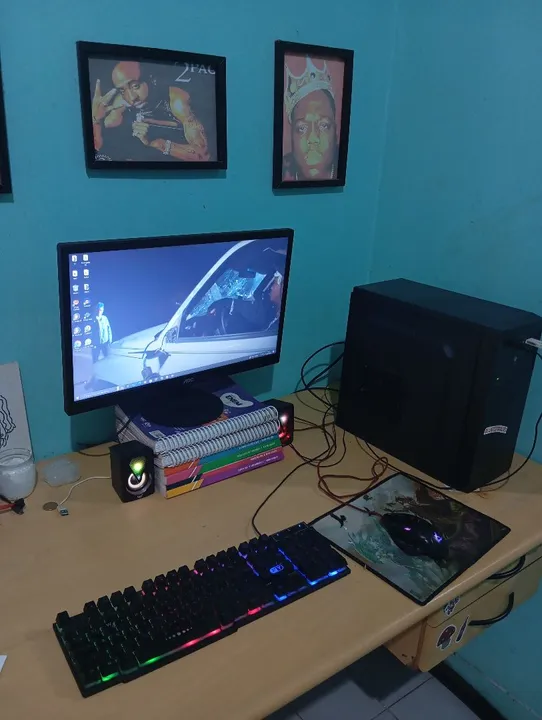 PC home completo pra vender logo