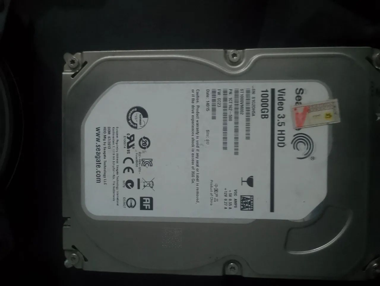 HD interno Seagate 1TB SATA 3.5 - Foto 2