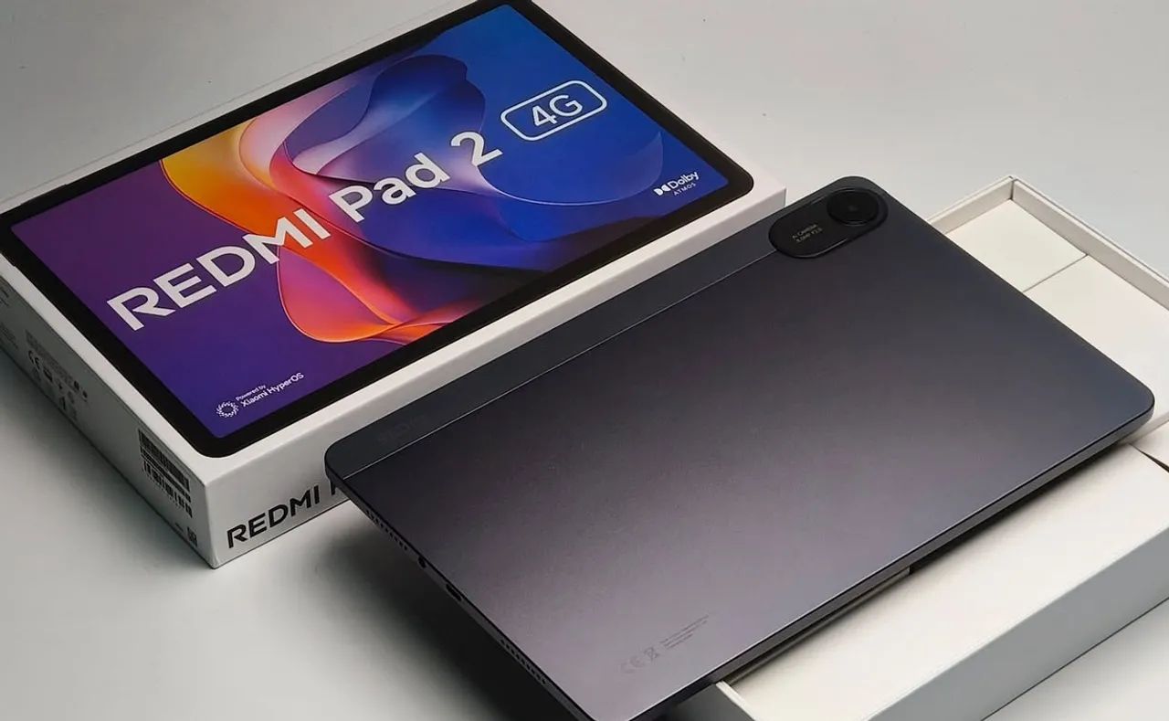 Redmi Pad 2 4G COM CHIP 256/8 - Novo Lacrado  - Foto 2