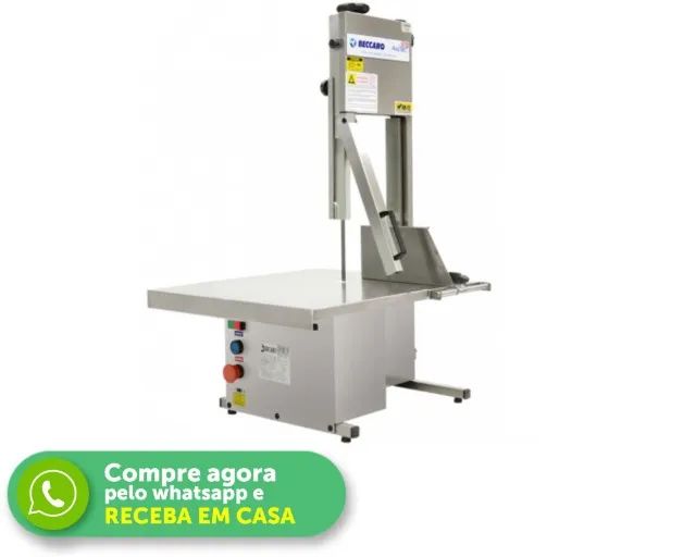 Serra Fita Beccaro de Mesa Inox 127-220v