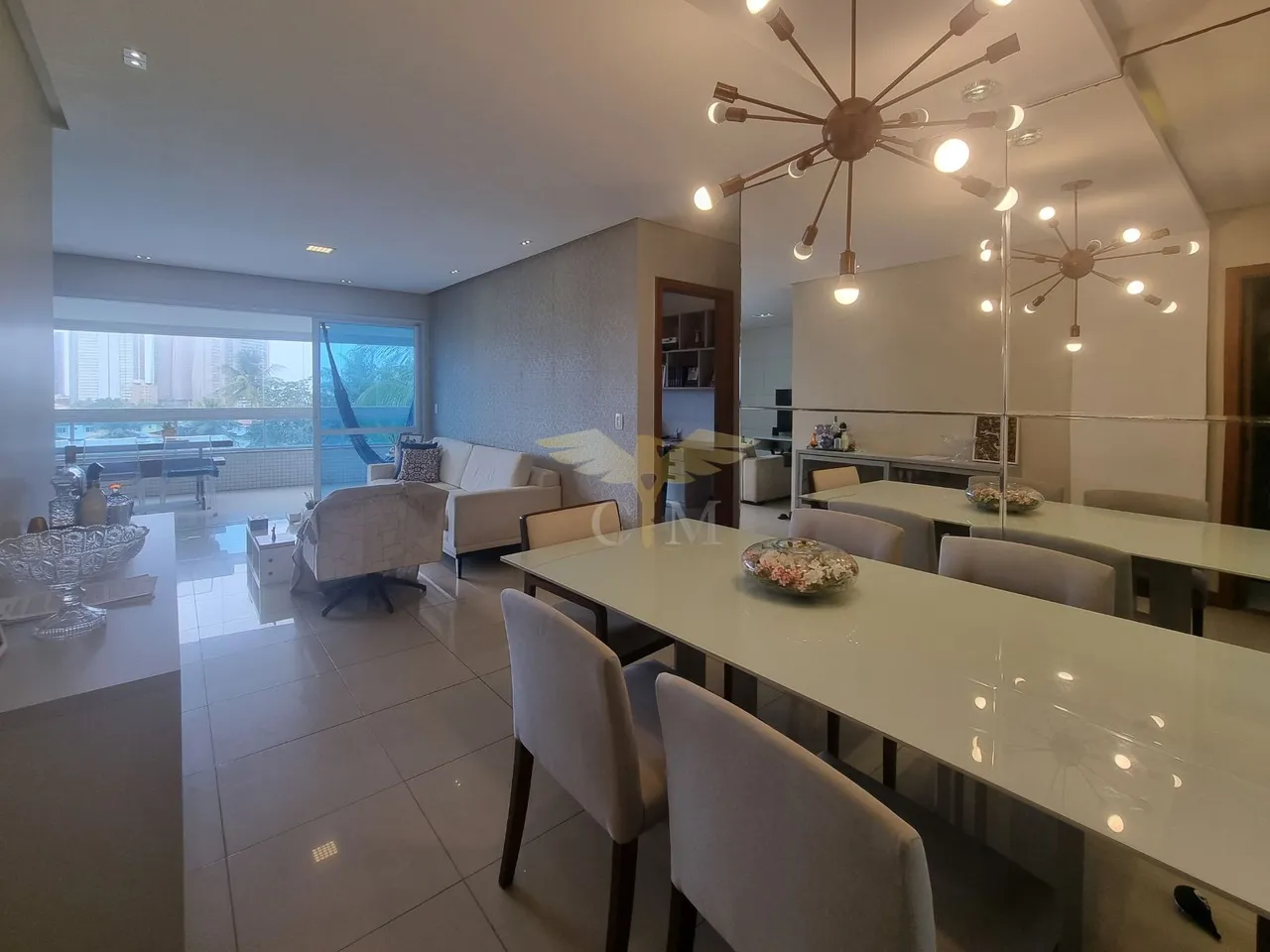 Apartamento Com 3 Suítes, Distribuído Em 164M² E 3 Vagas De Garagem Em Patamares. 1PF8KHF