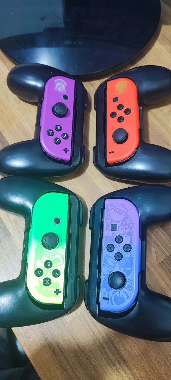 4x Grip Controller Joy-con Nintendo Switch - Foto 2