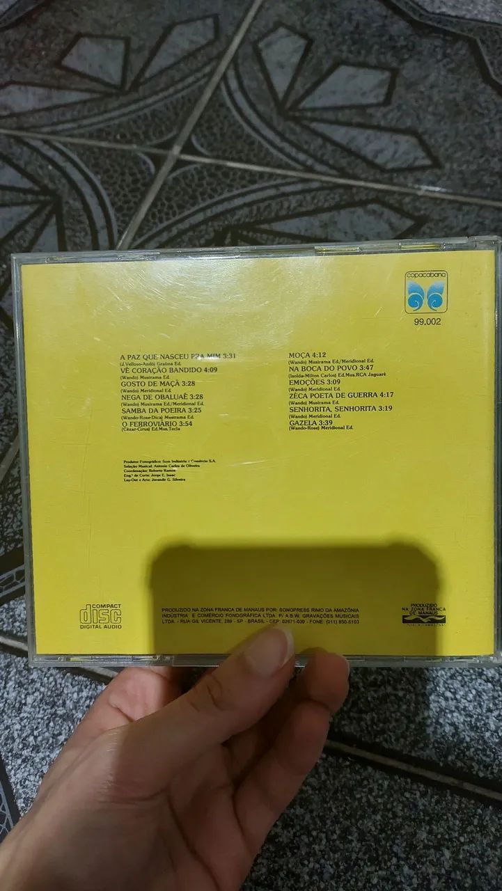 CD original Wando - Foto 3