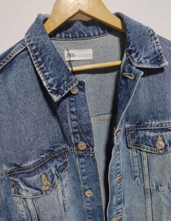 Jaqueta oversized feminina ZARA (GG) - Foto 2