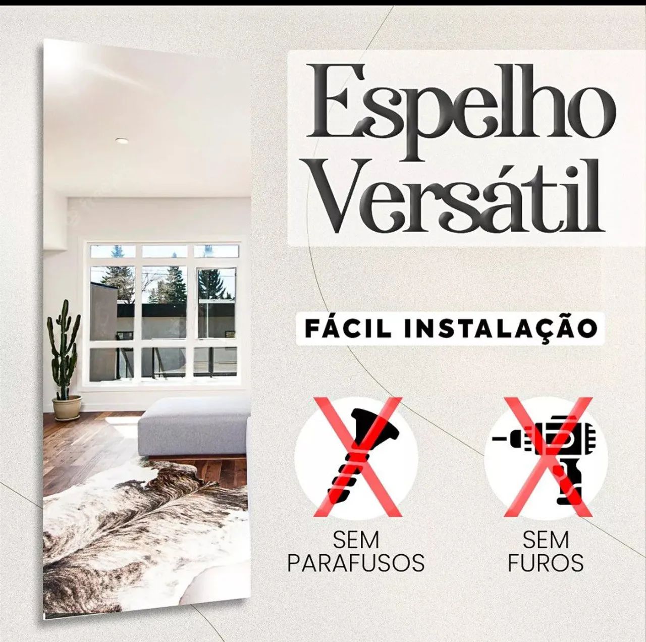 Espelho de Acrílico Flexível  - Foto 4