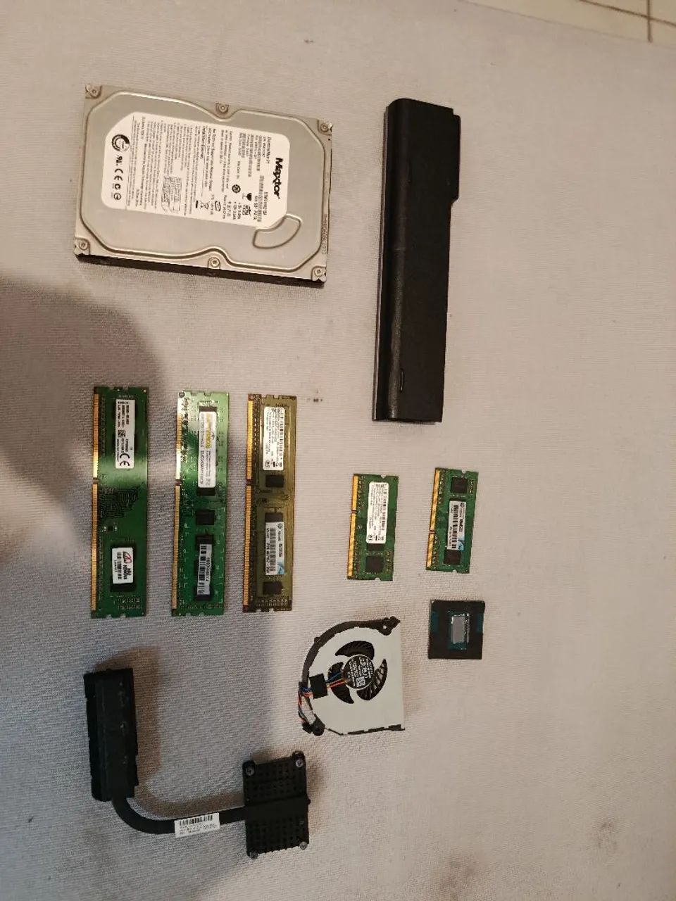 Processador i5 e memória ram 