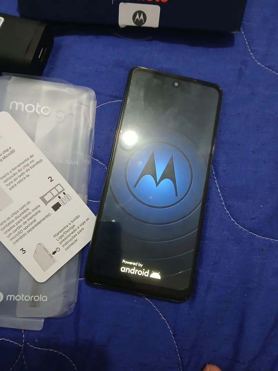 Moto g24 zero 128gb com nfc por aproximação  - Foto 2