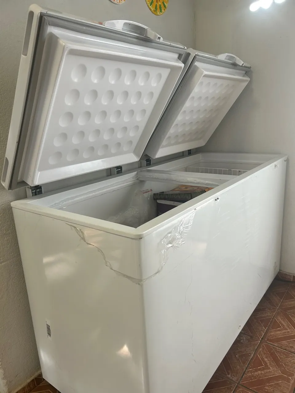 Freezer Horizontal com 2 Tampas