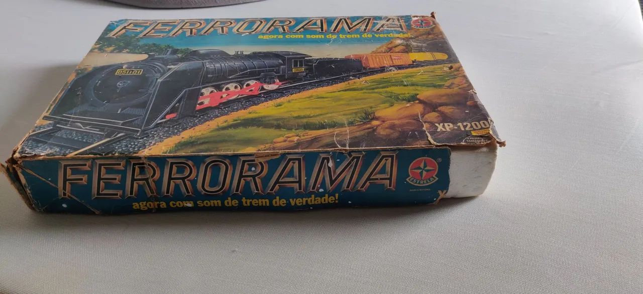 Trem de Brinquedo Ferrorama XP-1200 - Som de Trem de Verdade! - Foto 2
