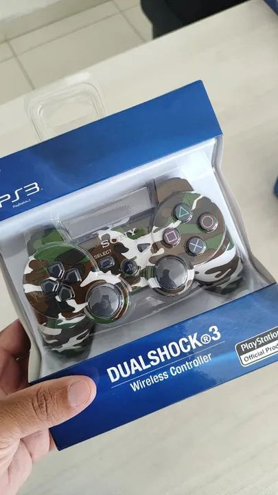 Controle PlayStation 3 personalizado novo lacrado entrego 