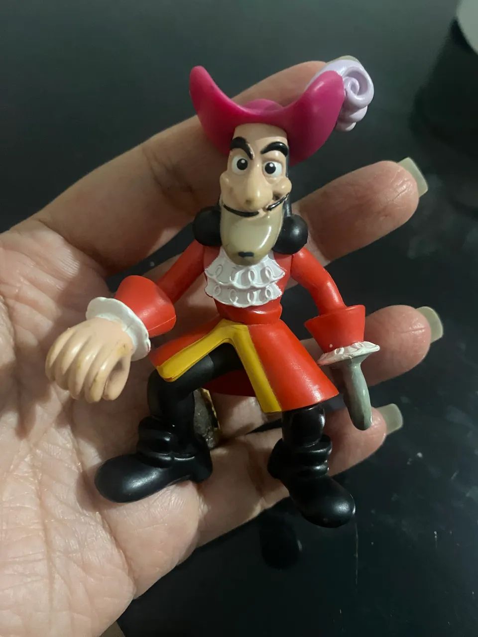 Boneco coleciovanel capitão gancho 