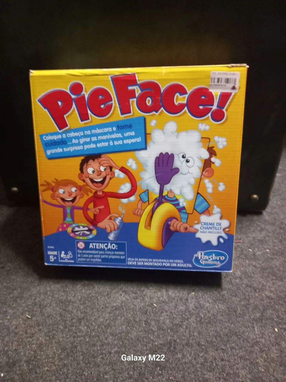 Jogo Pie Face Hasbro - Diversão Garantida!