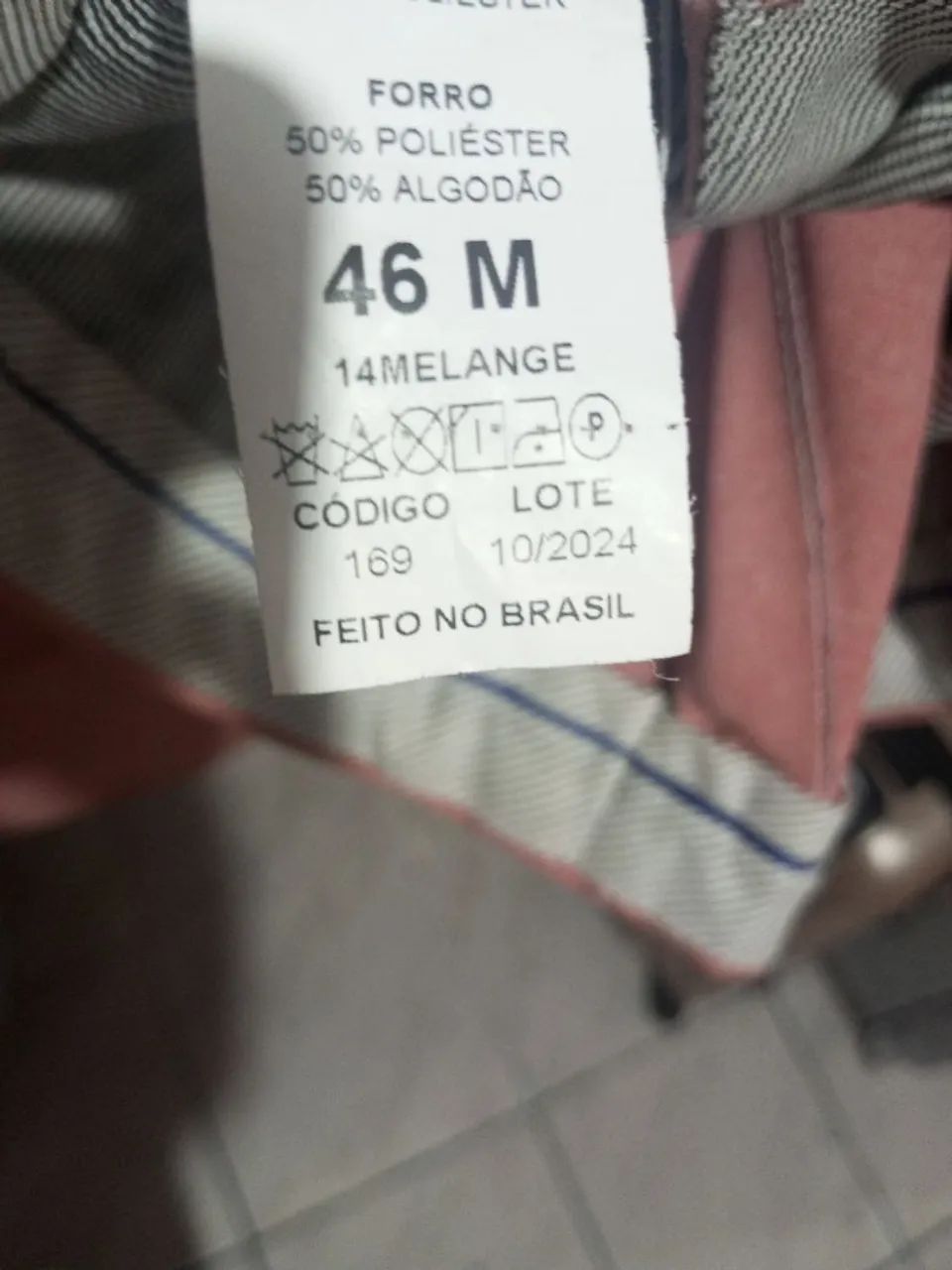 Terno lindo novo cor goiaba - Foto 4