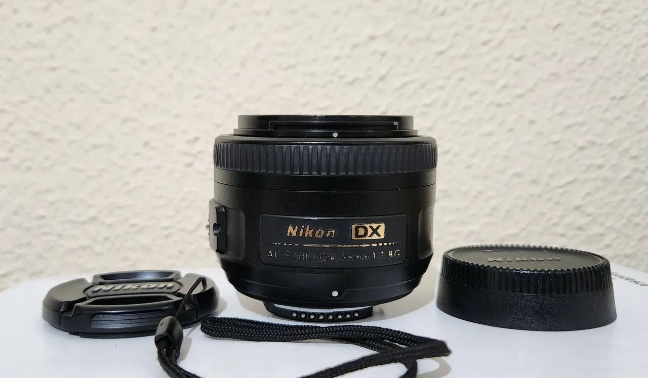 Lente Nikon DX AFS 35mm f1.8