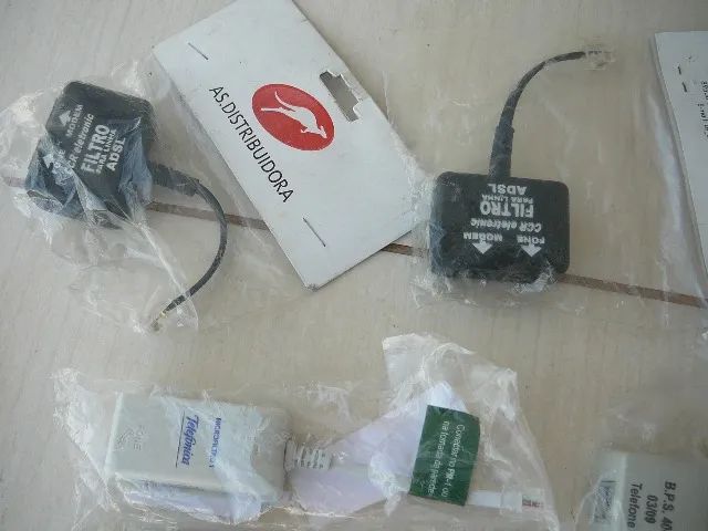 19 filtros de linha e Spliters ADSL (Alguns novos) - Foto 3