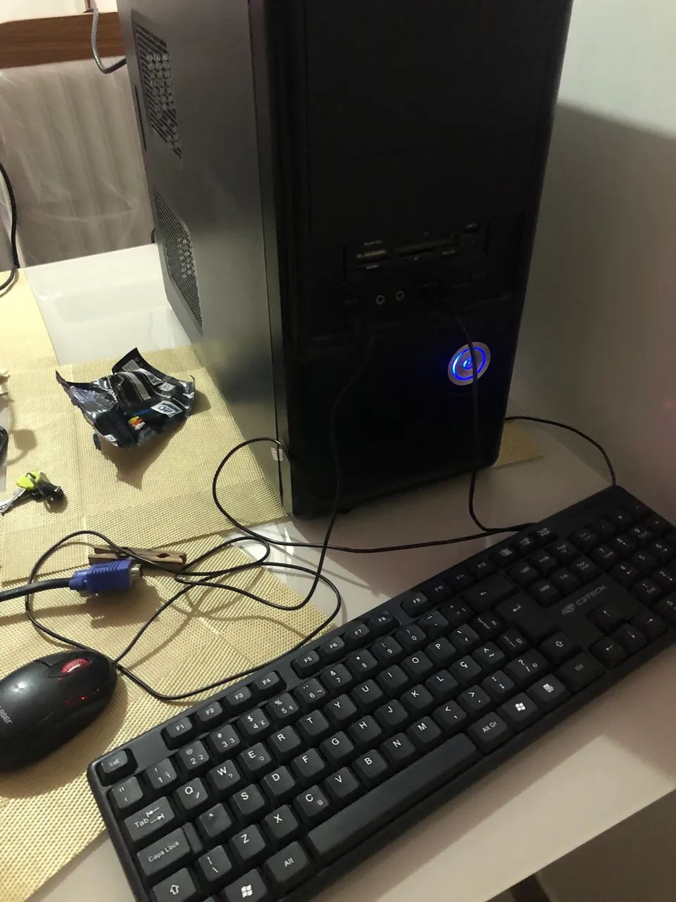 Impressora a laser Samsung, CPU, Teclado e Mouse  - Foto 3