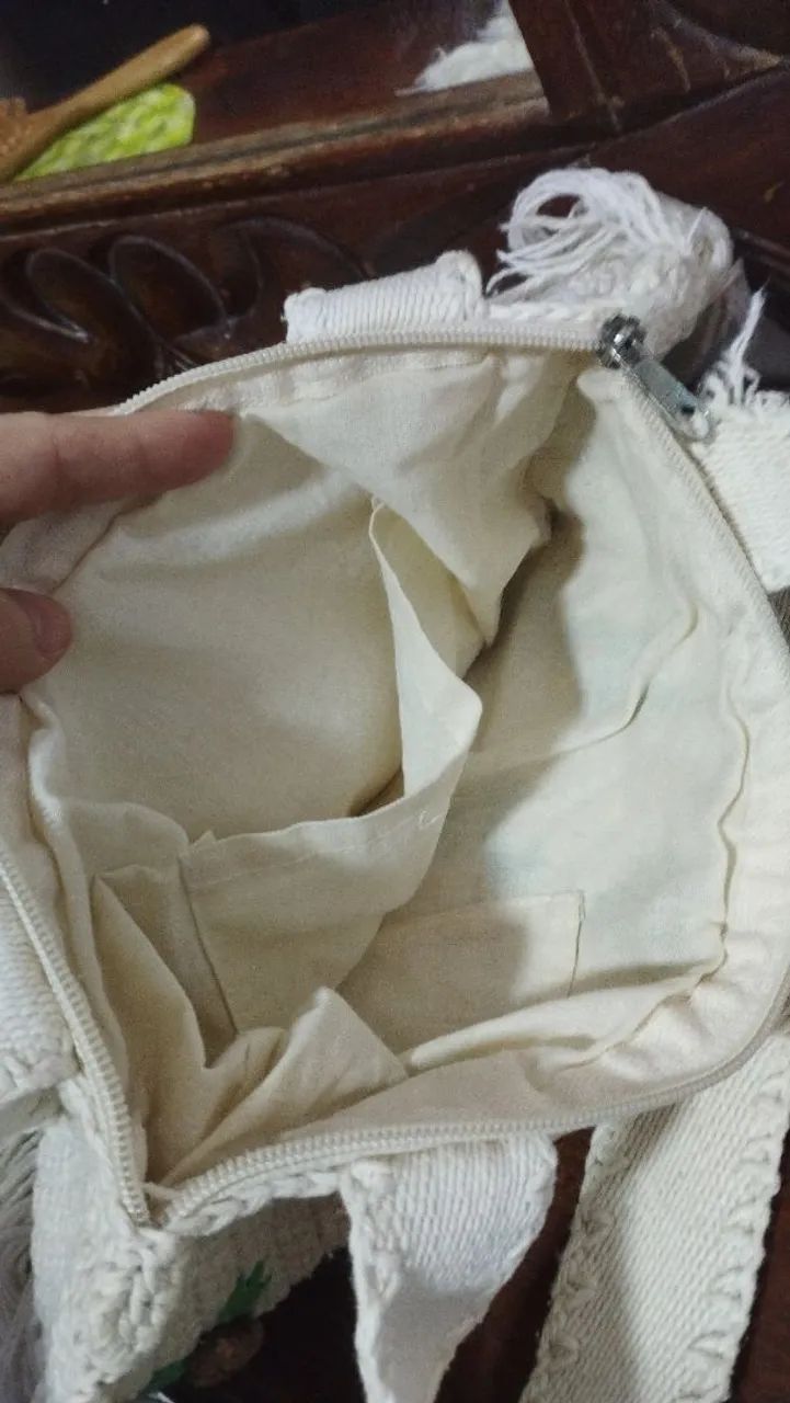 Bolsa Artesanal em Crochê  - Foto 4