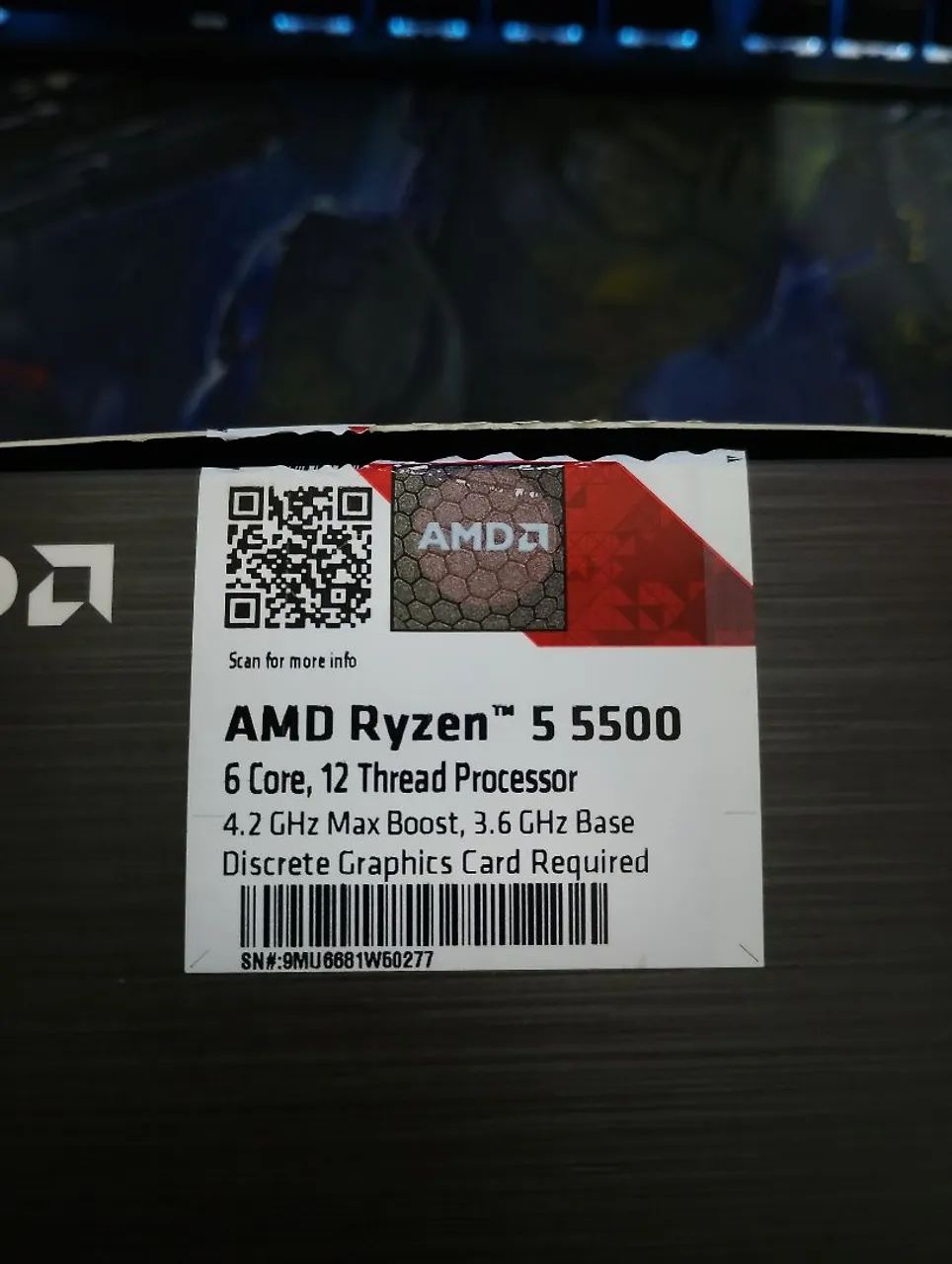 Processador Ryzen 5 5500  - Foto 2