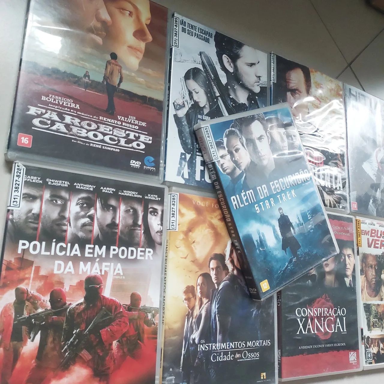 Lote 9 DVDs filmes 55 reais ou 10 cada  - Foto 2