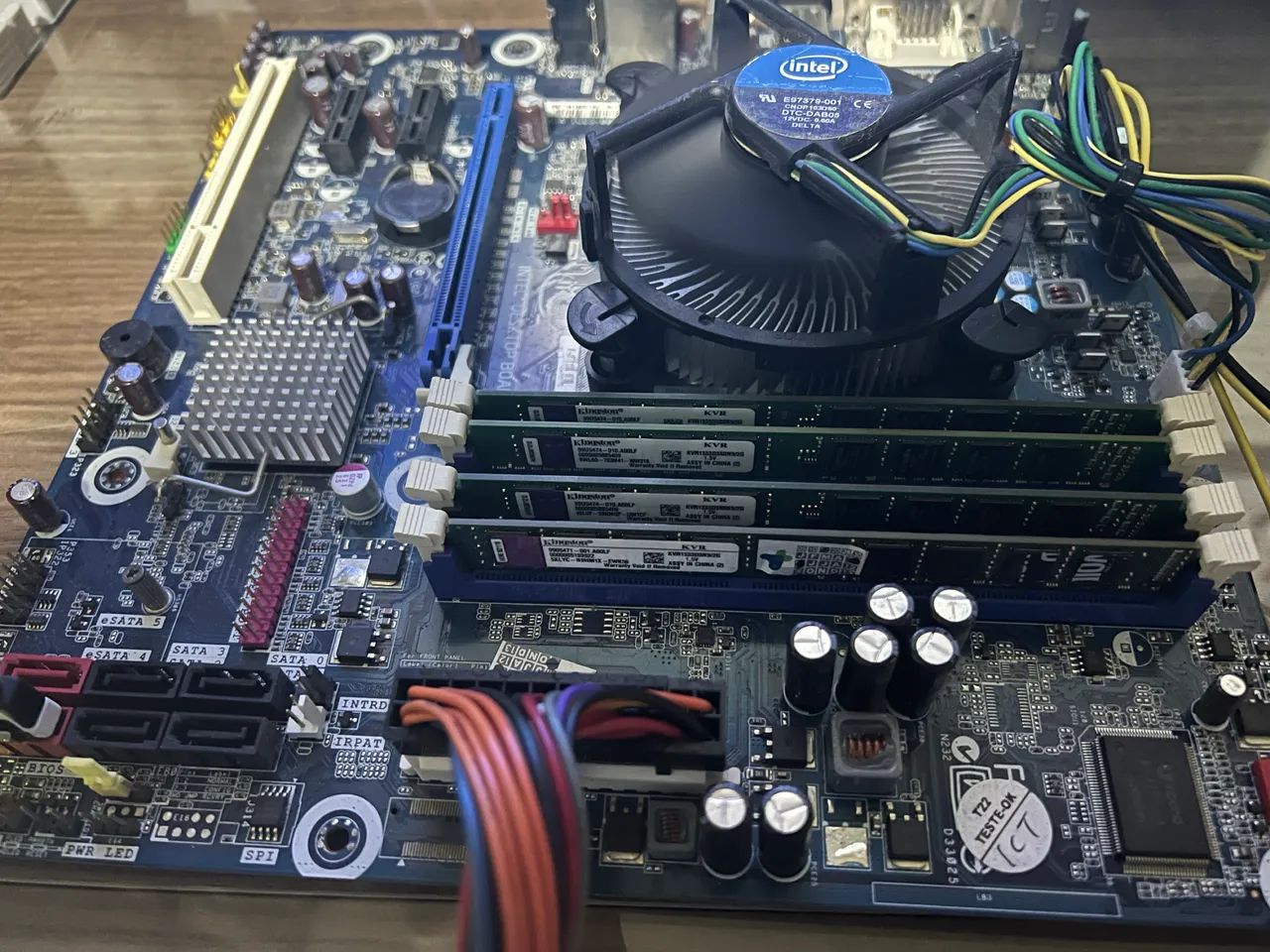 Kit Intel DH61BE + Core i3 + 8GB RAM + Espelho Original - Foto 4