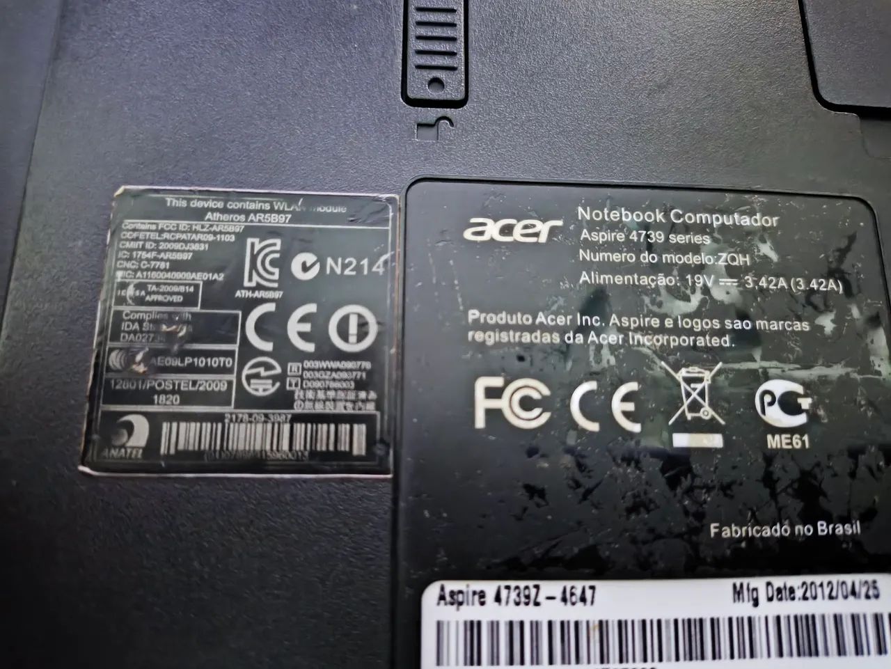 Notebook acer 4739z I3 - Foto 4