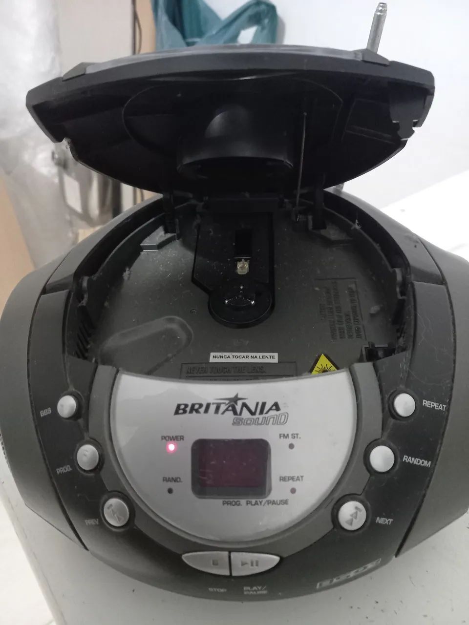 Micro system Britânia com defeito  - Foto 2