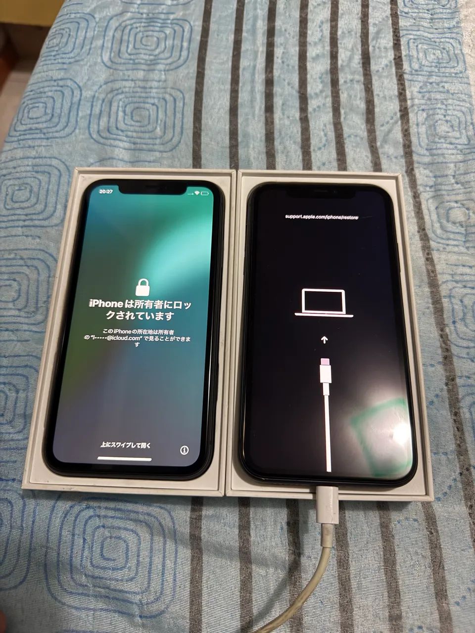 3 IPHONES 11 COM DEFEITO ICLOUD  - Foto 4