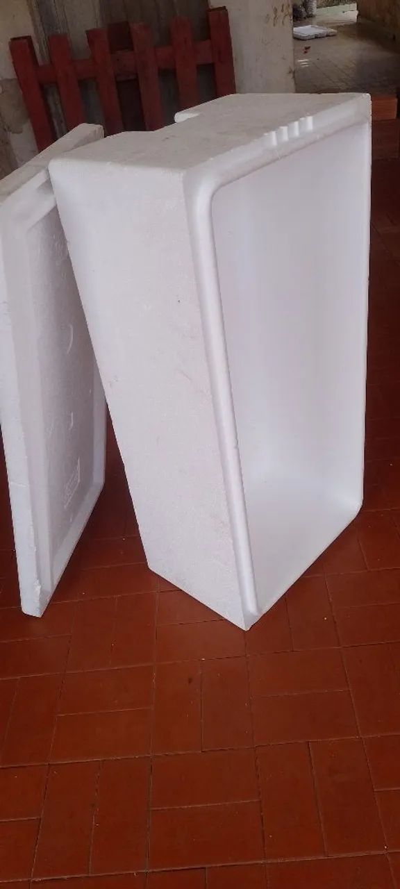 Caixas térmica de isopor com 80 litros  - Foto 5