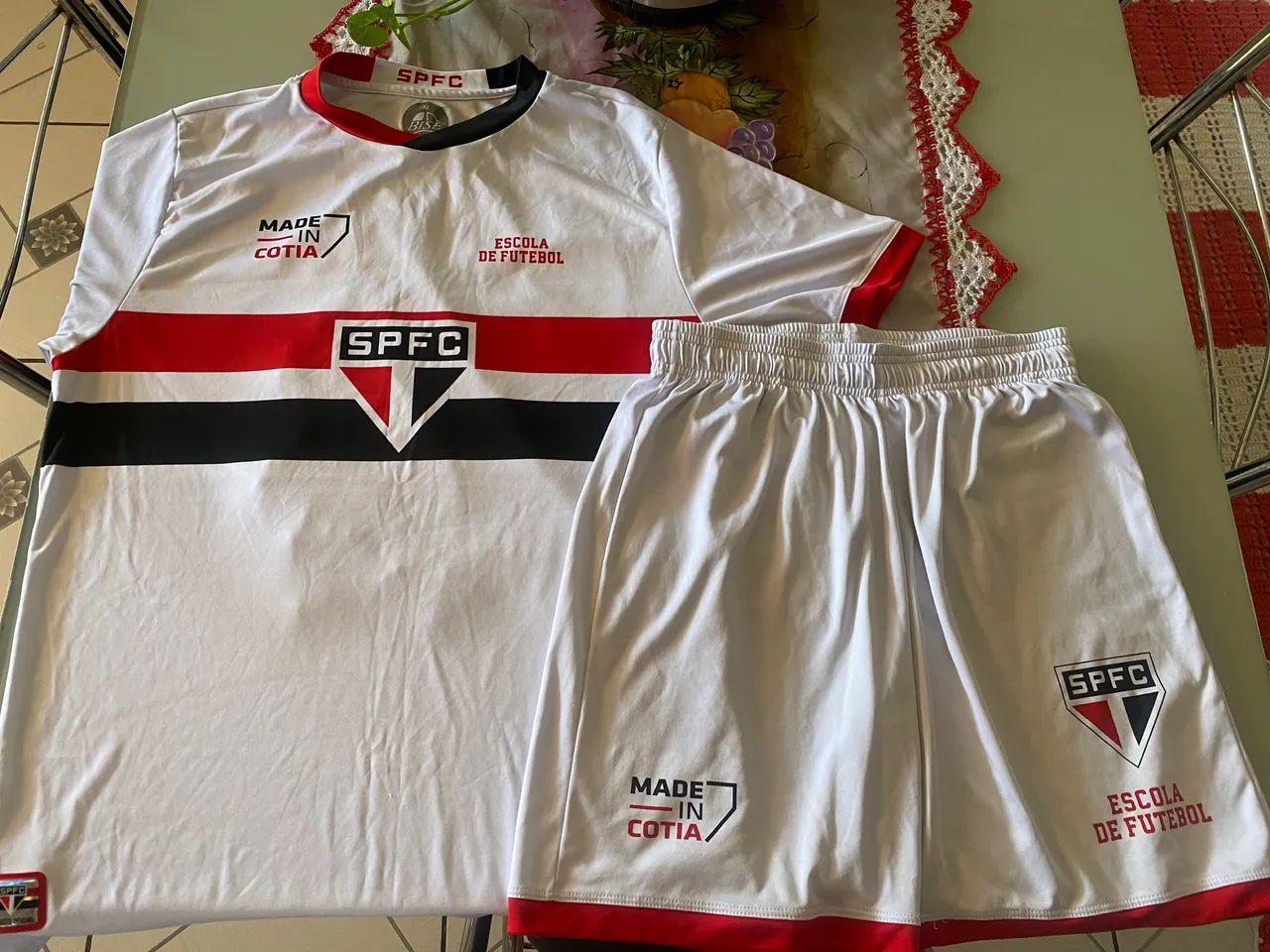 Uniformes Da escolinha Do SPFC