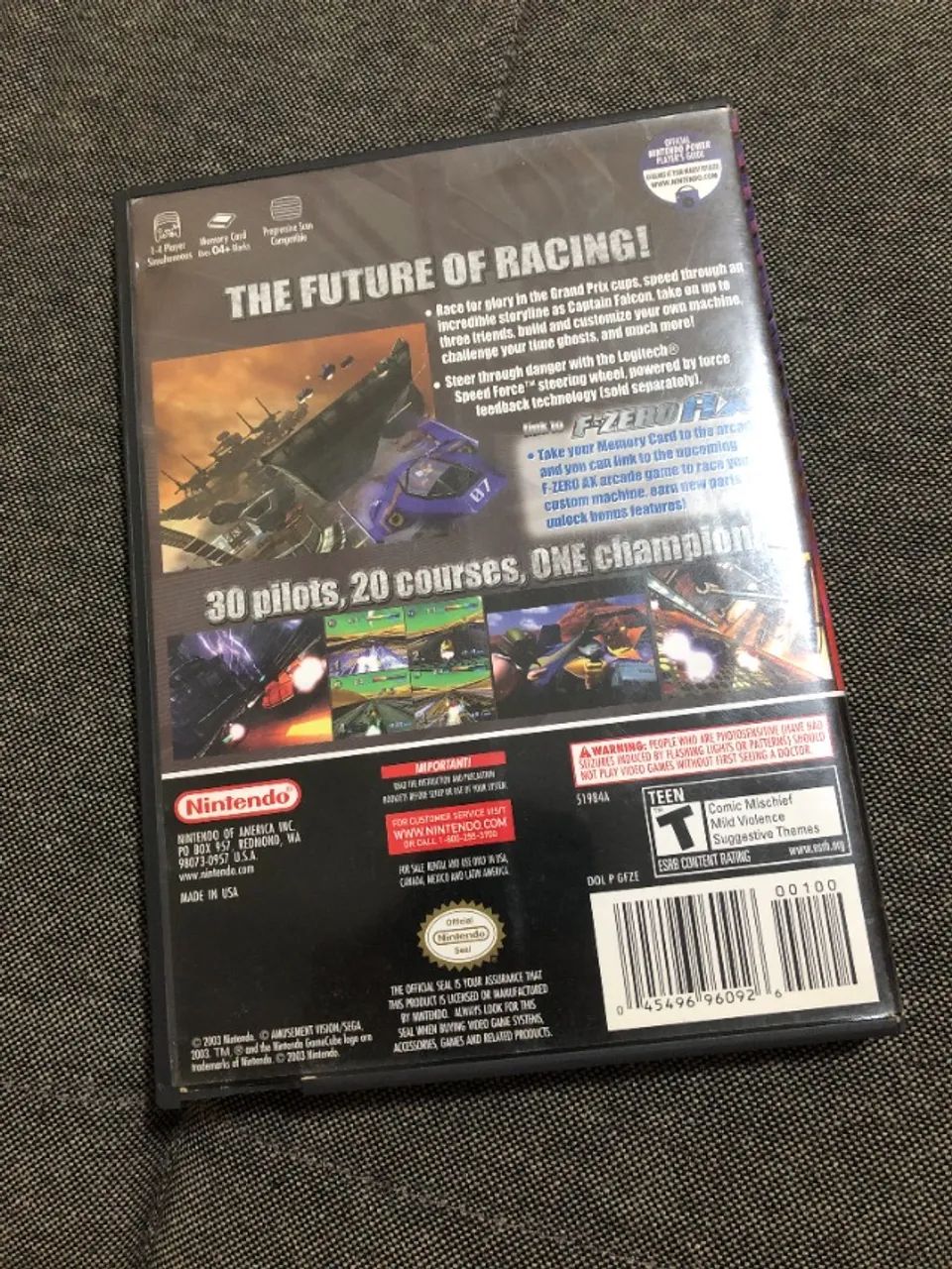F-Zero GX Nintendo Gamecube / Original Completo Americano - Foto 2
