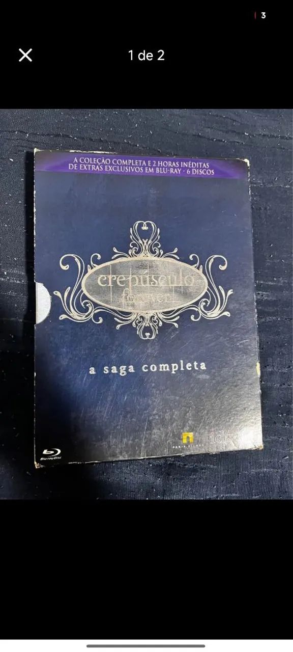 Crepúsculo Fornecer Blu-ray 