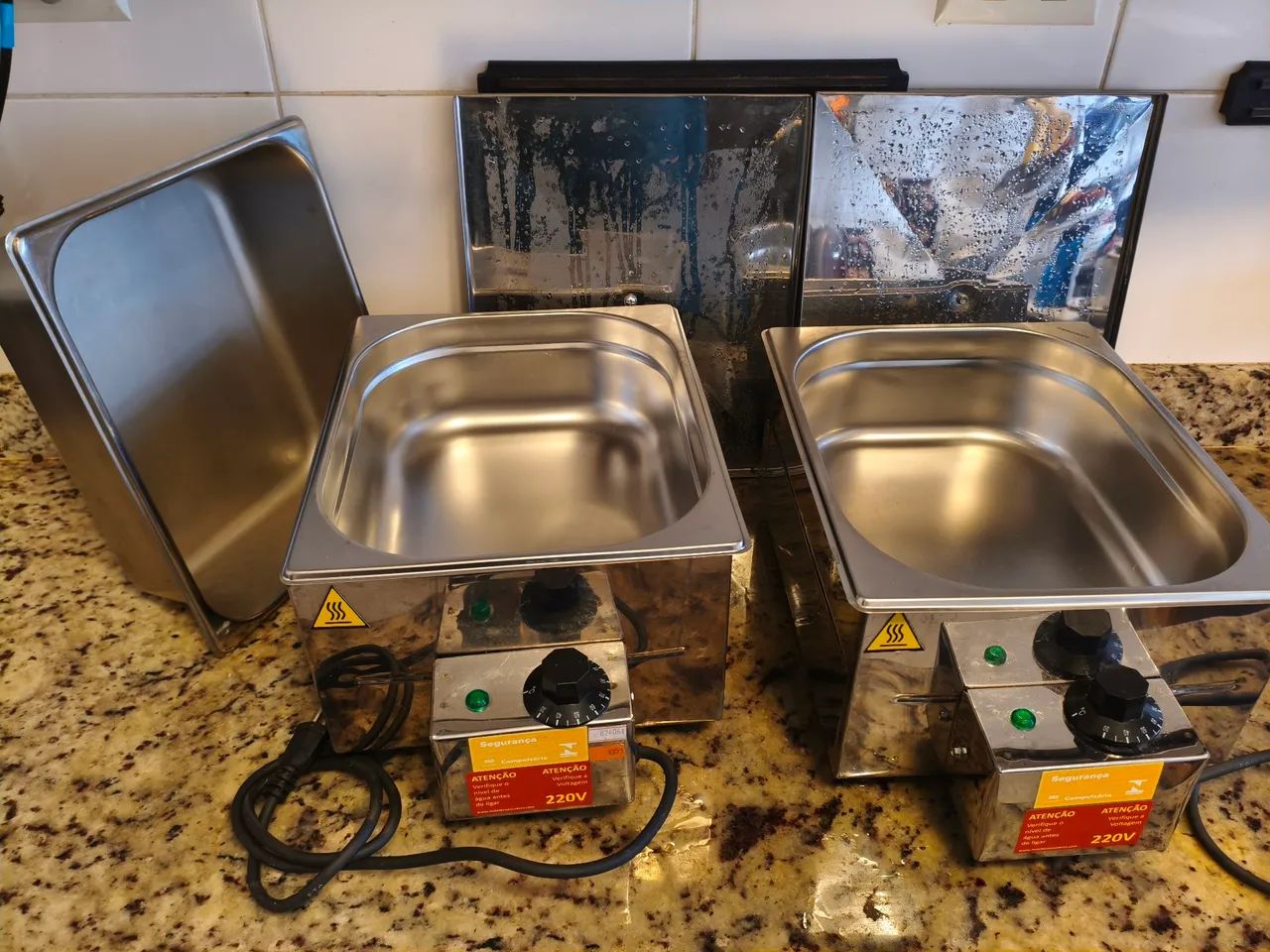 Derretedeiras Aqueceletric Inox Kit Profissional
