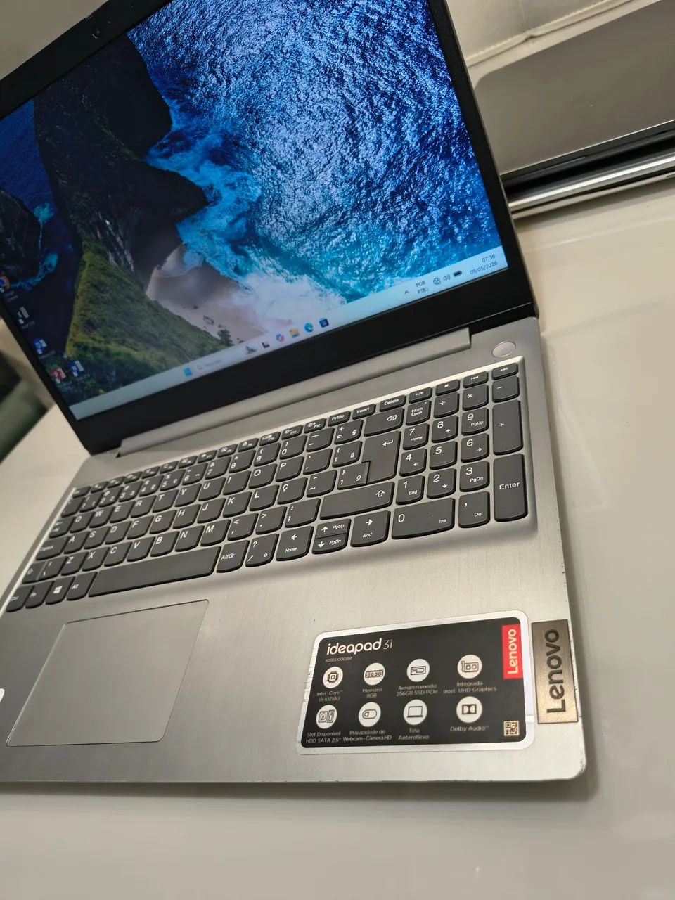 Notebook Lenovo Core i5 10° 8ram SSD240 Windows 11 Office
