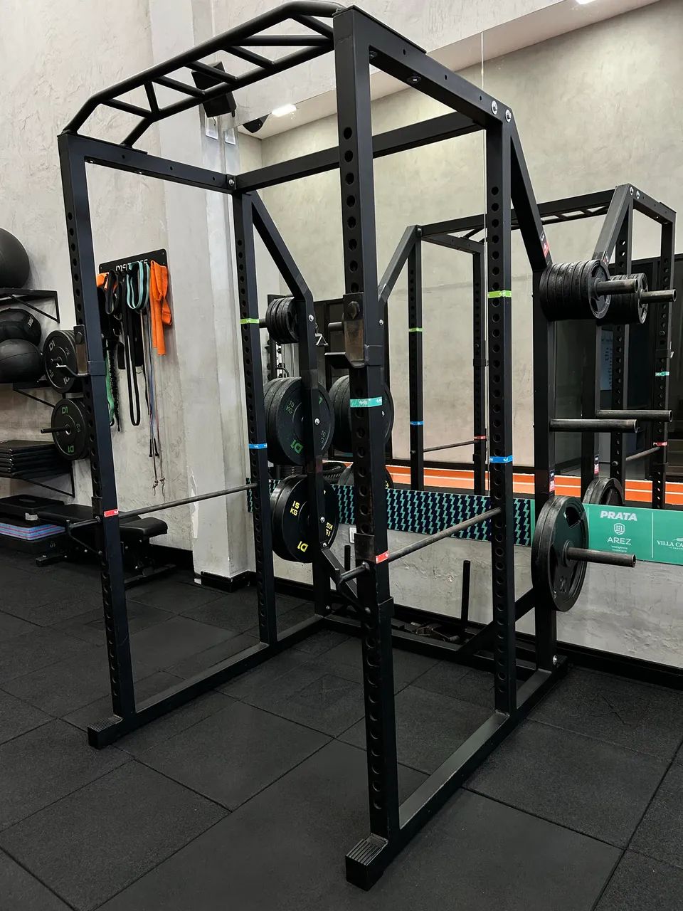 Power Rack com suporte para anilhas  - Foto 2