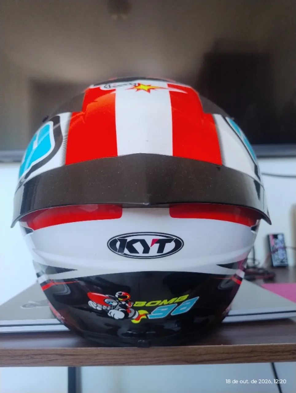 Capacete KYT TT course  - Foto 5