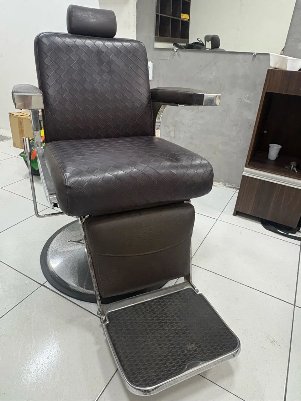 Cadeira para barbeiro