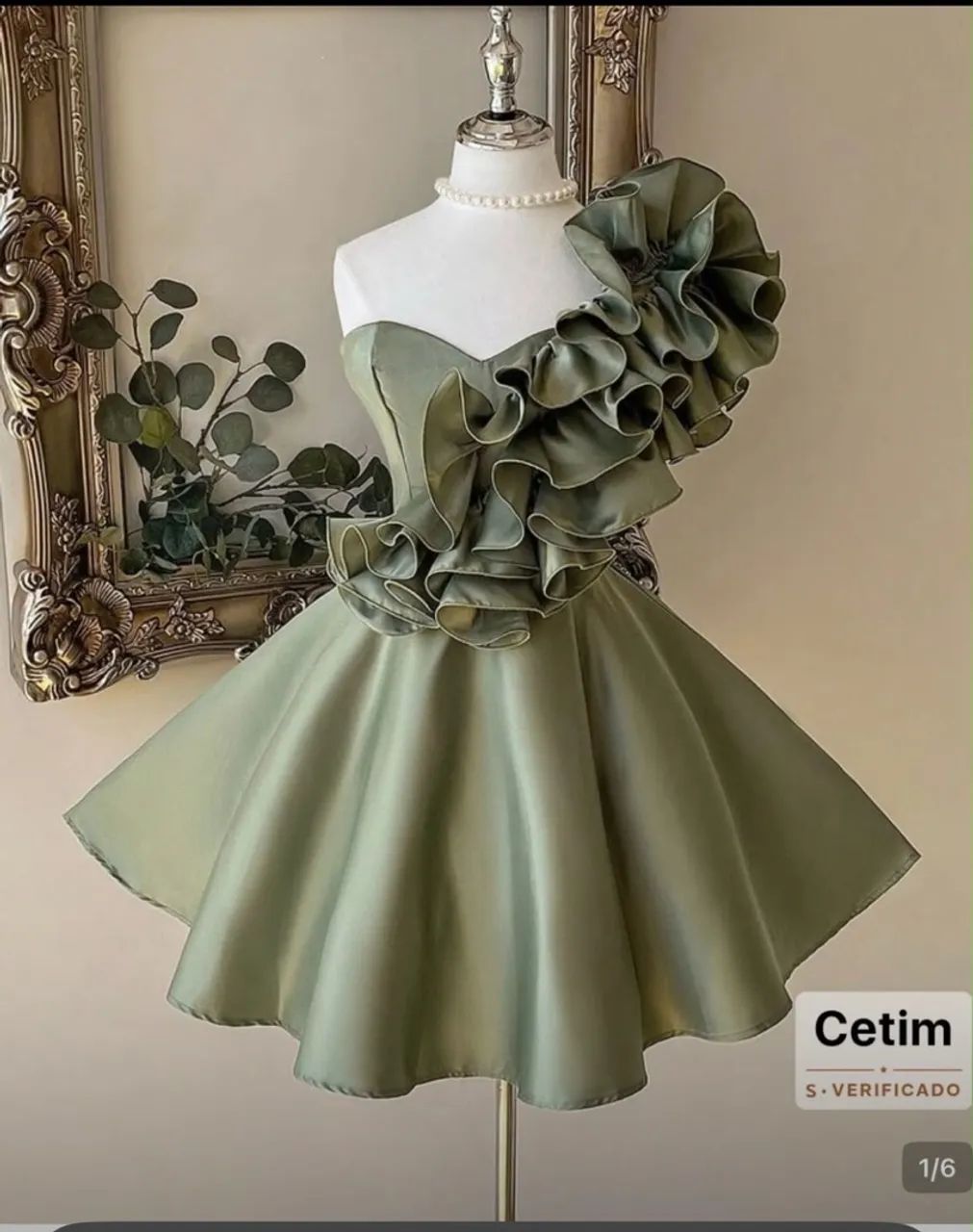 Vestido Verde Oliva