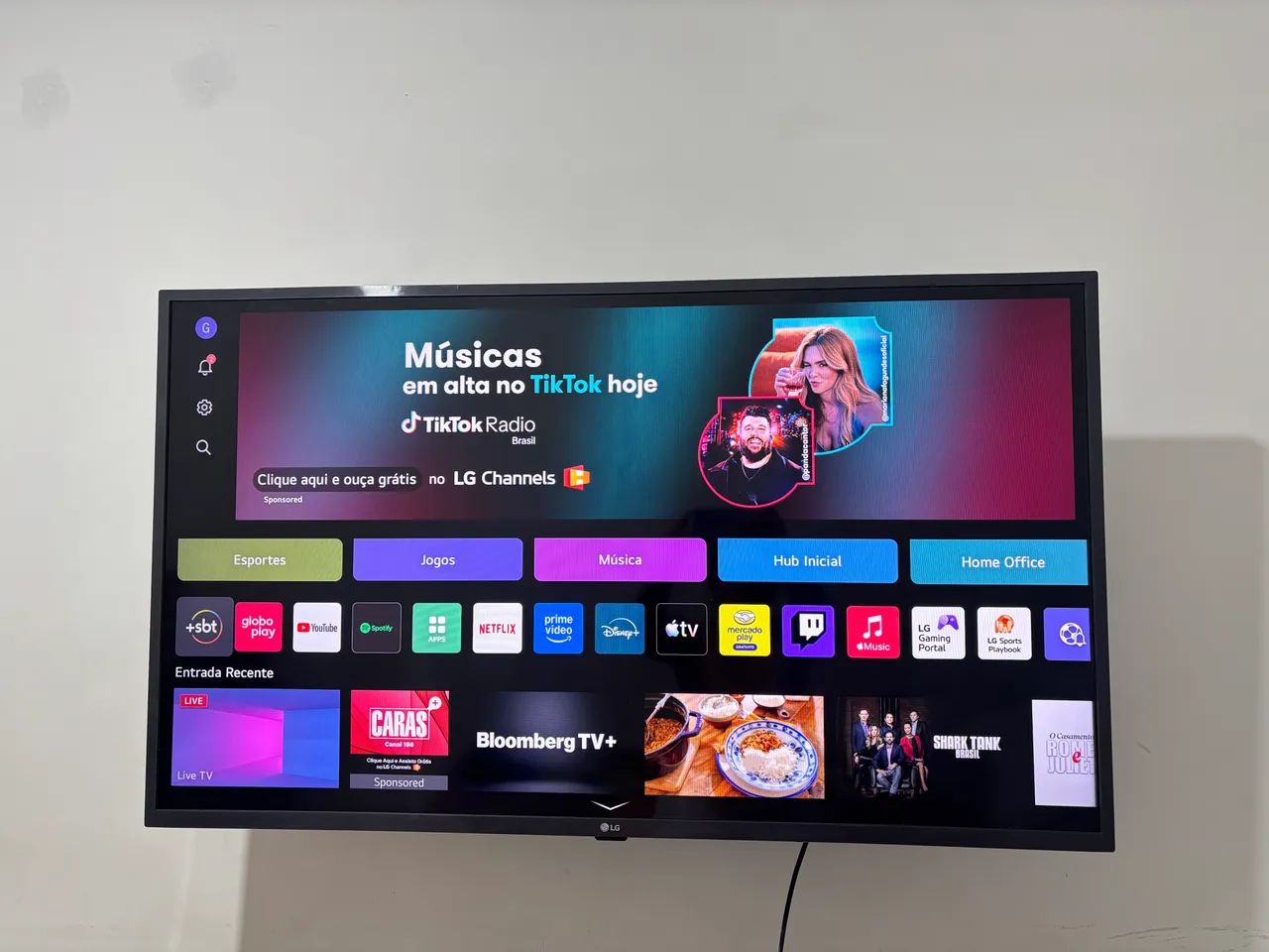 Smart Tv LG SEMI  NOVA 43 polegadas  R$1349 - Foto 3