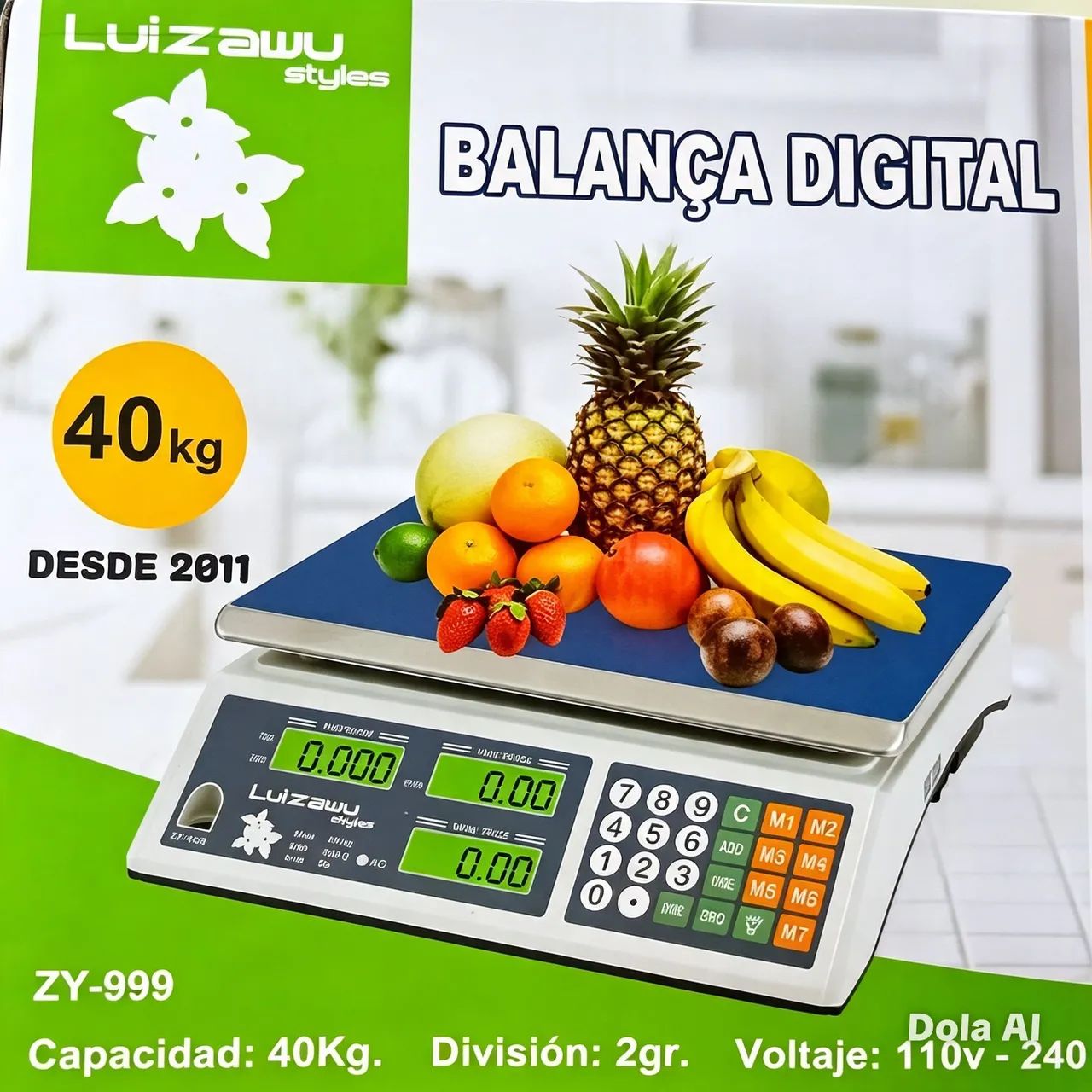 Balança digital 40 kilos. Nova de Fábrica 