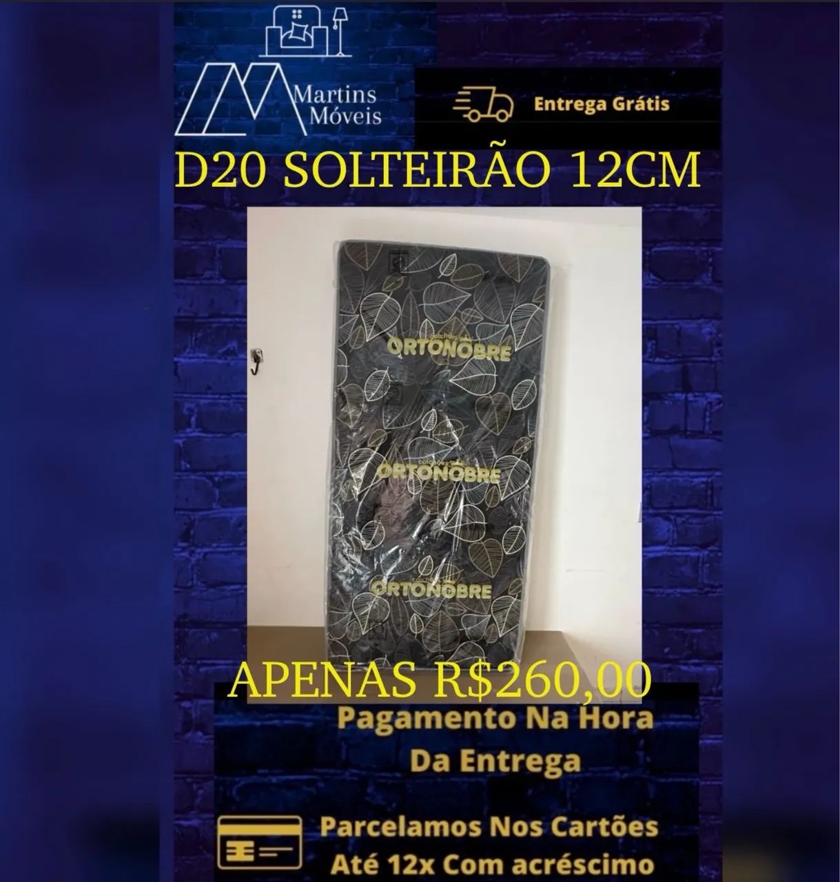GRANDE PROMOÇÃO COLCHÃO SOLTEIRO E SOLTEIRÃO  ENTREGA GRATIS  - Foto 2