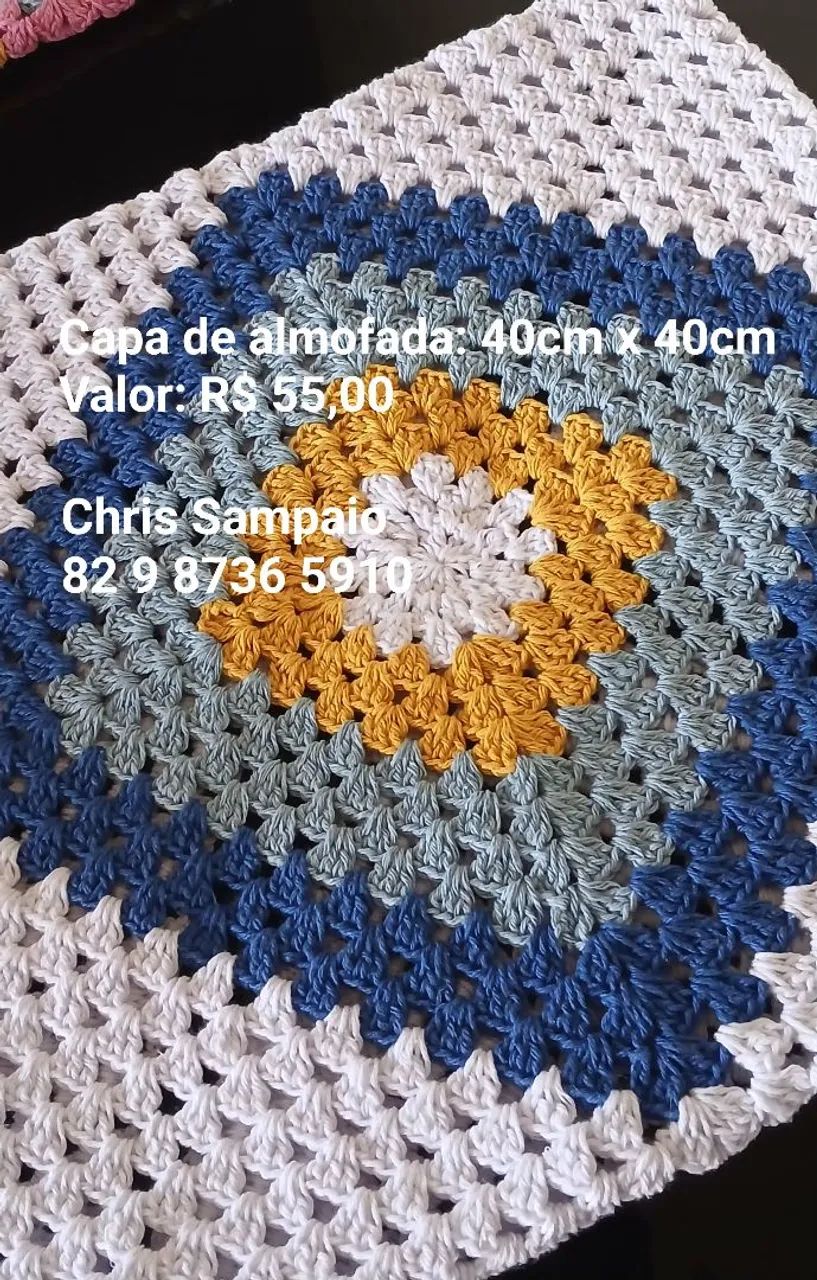 Tapetes em croche - Foto 5