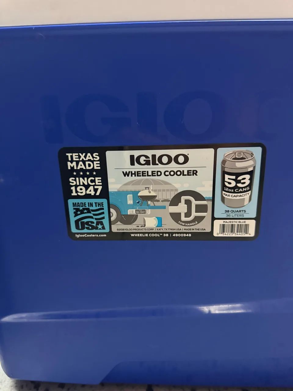 Cooler com rodas 36L Igloo - Foto 2