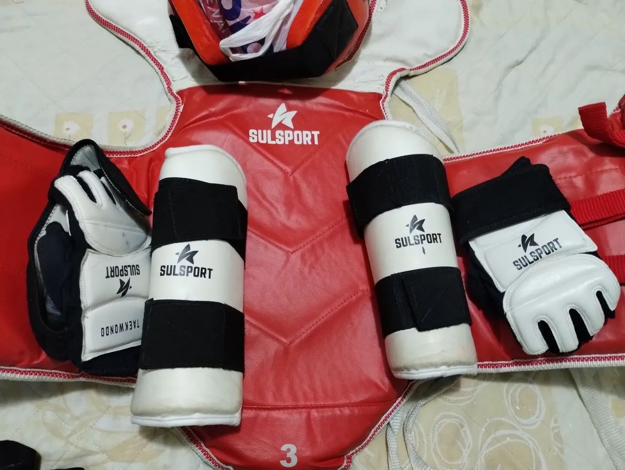 Kit proteção Taekwondo 3 - Foto 4