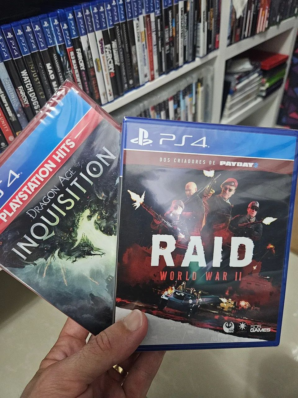 2 Jogos Ps4 lacrado 