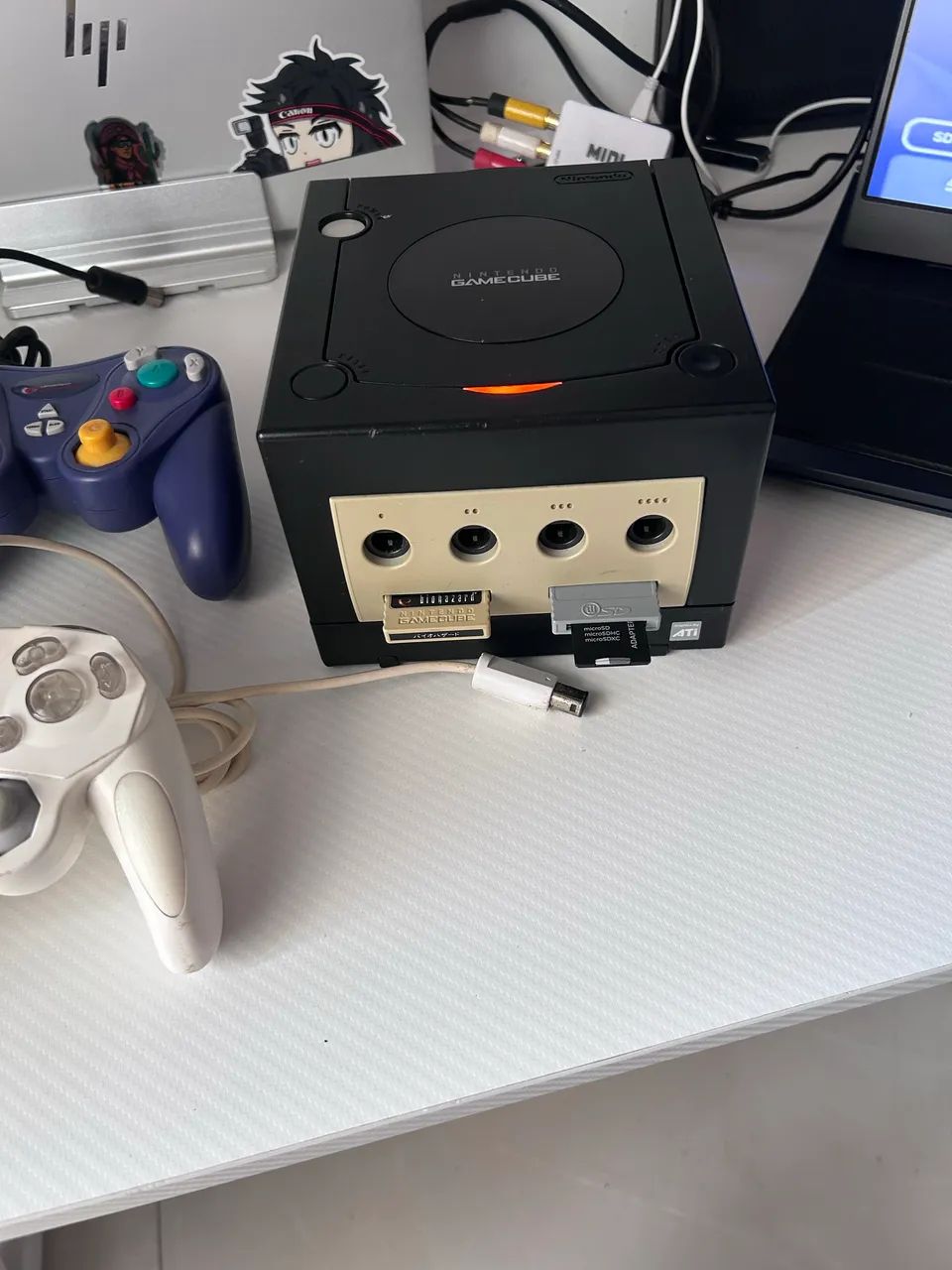 GameCube Desbloqueado PicoBoot 128GB + 2 Controles - Pronto para Jogar - Foto 3