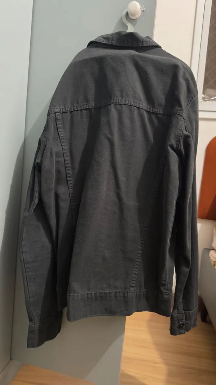 Camisa Sarja Marfinno - Preta - Foto 2