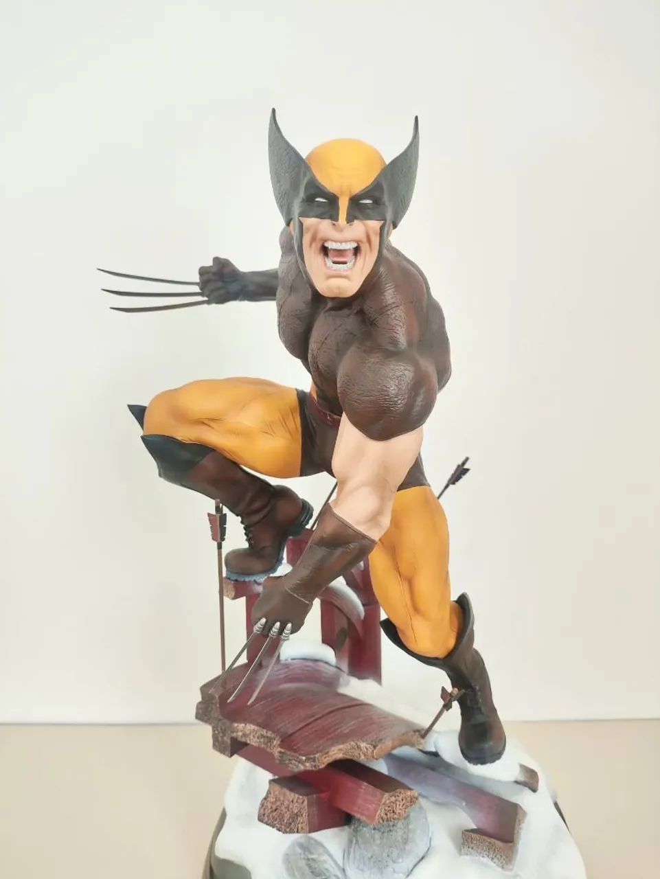 Wolverine Brown Costume 1/4 Sideshow Premium - Foto 2