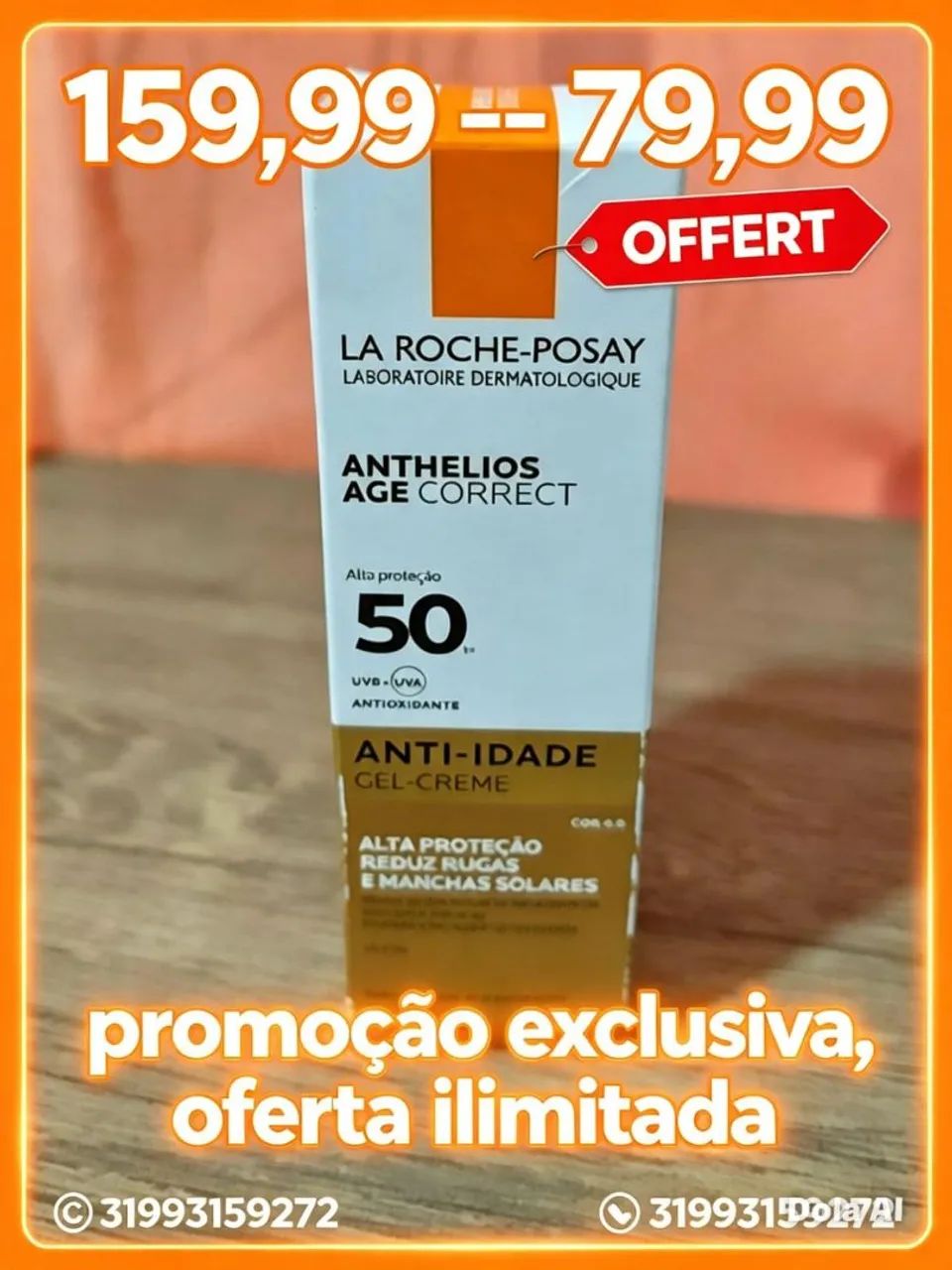 QUEIMA DE ESTOQUE PROTETOR LA ROCHE Q - Foto 4