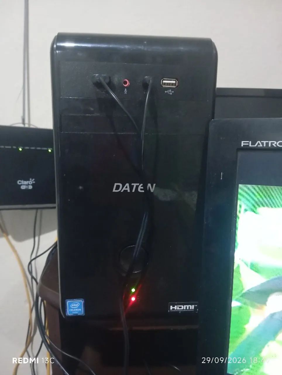 Vendo PC DATEN com monitor LG de 18 polegadas - Foto 5